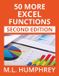 50 M.L. Humphrey Excel Essentials: Second Edition- 50 More Excel Functions