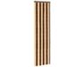 vidaXL Insecten Gordijn Chenille Bruin en Beige 56 x 200 cm
