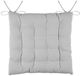 Stof Textile stoelkussens DUO - Lichtgrijs