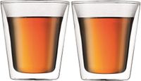Bodum Canteen Verre - Dubbelwandig - 0.2 L - Set Van 2