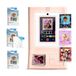 HP Sprocket Photo Booth Machine Instant Color Printer Pink Paper Bundel + Zink 3,5 x 4,25 inch Zink Sticky-Backed Sheets, 300 Pack Paper