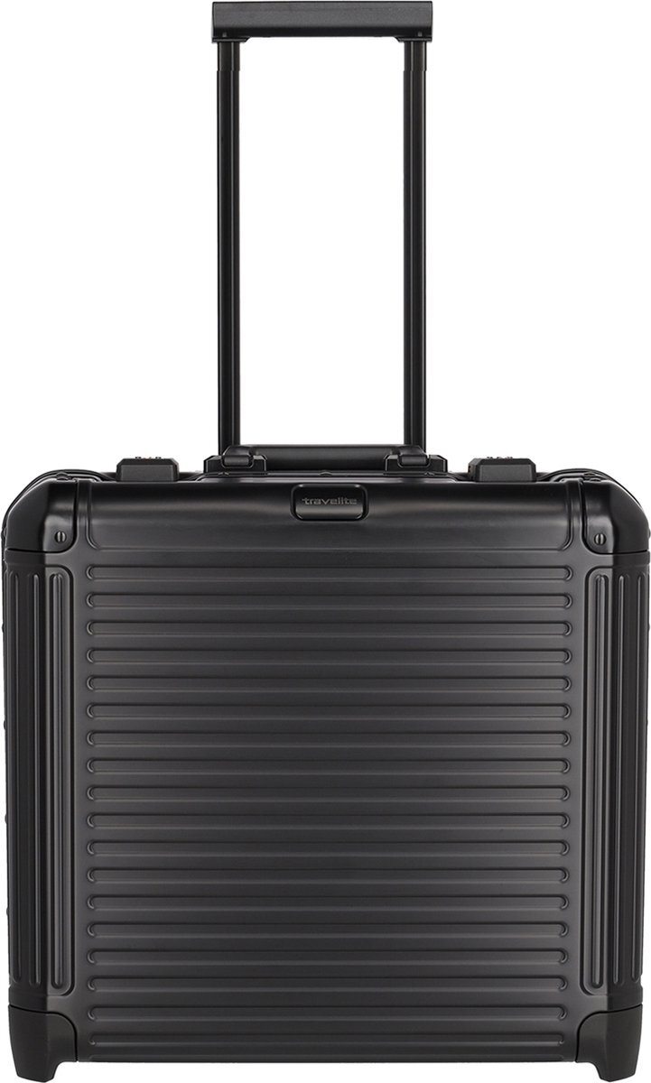 travelite Business Trolley Next Aluminium Black