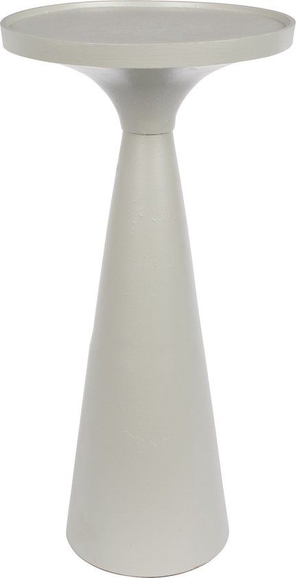Zuiver Floss Bijzettafel Rond - Grijs - 28 cm