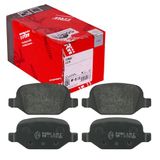 TRW Bremsbelagsatz, Scheibenbremse GDB1981 | Compatibel met: FIAT 500, 500 C