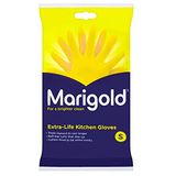 MARIGOLD Extra Life Keukenhandschoen 1 enkel, geel, klein