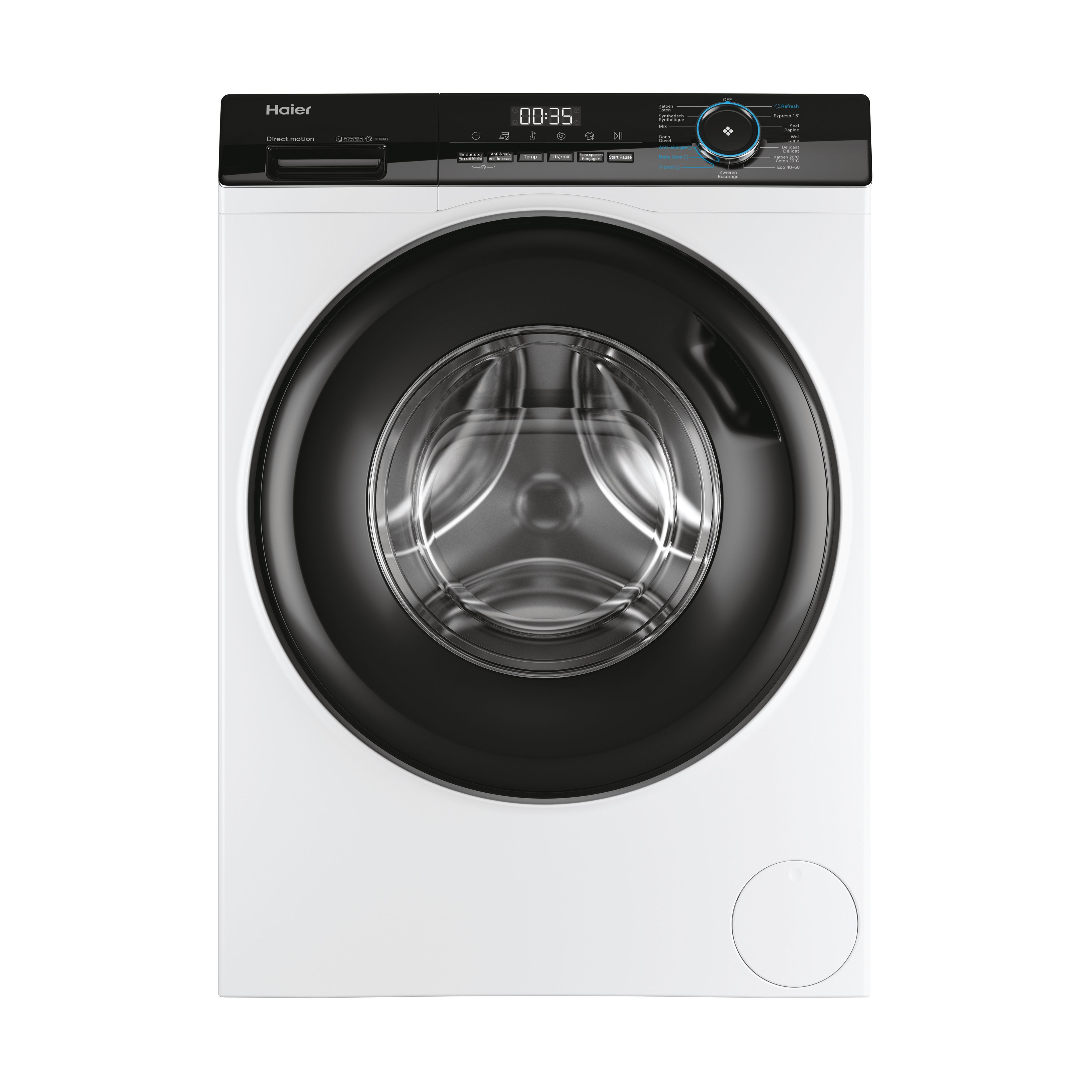 Haier I-Pro Series 3 HW90-B14939 - Wasmachine - 9 kg - 1400 RPM - Wit