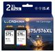 Canon Cartouches d'encre 575XL/576XL, 2 pièces, adaptées pour Pixma TS3550i/TR4750i