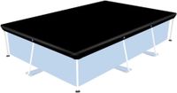 Couverture de piscine rectangulaire imperméable 300 x 201 cm