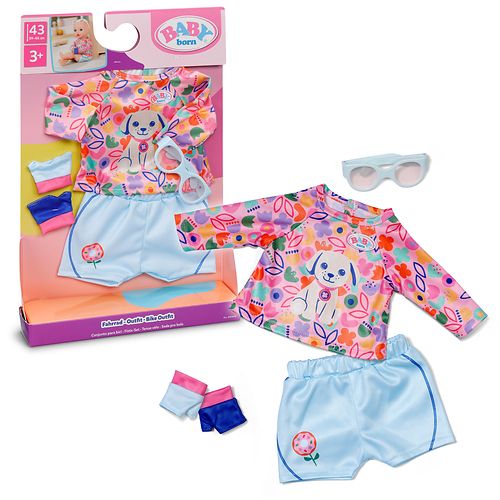 Zapf BABY born Fietsoutfit Poppenkleding 43cm