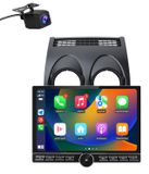 Nissan Qashqai J10 (2006-2013) 13,1-inch CarPlay autoradio avec caméra, GPS, Wi-Fi, 4G, Bluetooth, DAB+, Android Auto, 6+128 Go