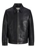 Jack & Jones Leren jas Zwart M