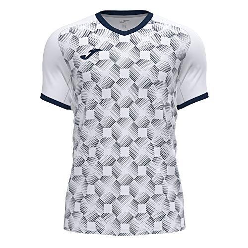 Joma Supernova III T-shirt - Wit/Marineblauw - Heren