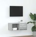Maison Exclusive - meuble TV, gris Sonoma, 60x31x25,5 cm, panneau de particules