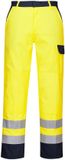 Portwest Bizflame Work Hi-Vis Broek FR92 - Geel - XXL