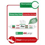 Sleepy Easy Clean Mop-compatibele Vloerreinigingsdoek Met Witte Zeep, 200 Vellen