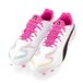 PUMA King 20 Match Fg/ag Showtime - Blanc/poison Pink/bleu, pointure 46½