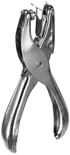 RAYHER Hobby 8928400 Gatentang - 12,5 cm - 4 mm gat - Gatpons - Metaal