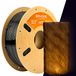 Hyper Speed PETG transparent - filament pour imprimante 3D - Vitesse d'impression élevée 30–600 mm/s - PETG transparent - Convient aux imprimantes 3D FDM - Bobine de 1 kg - Ambré