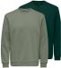 Only & Sons Heren sweatshirt 2 pack Connor