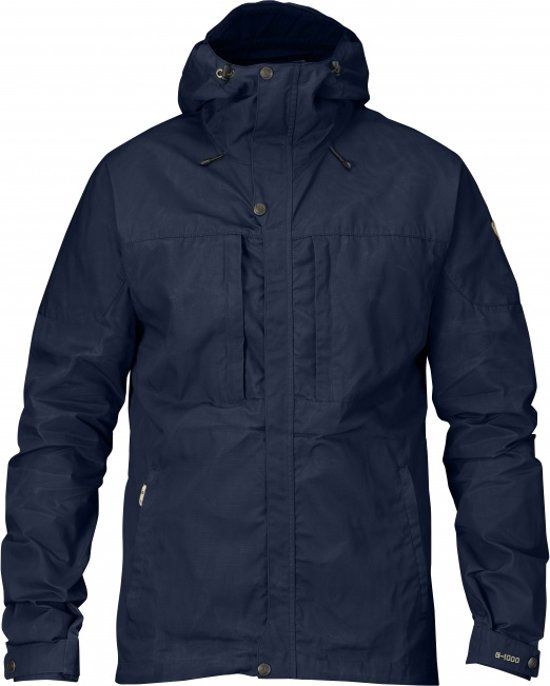 Fjällräven Skogsö vrije-tijdsjas Heren blauw Maat L