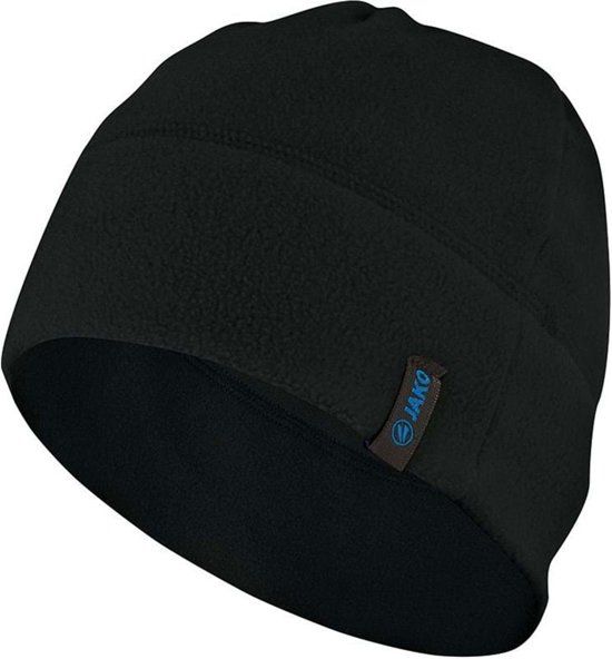 JAKO Fleece Beanie Muts Sport - Unisex - zwart