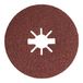 Klingspor CS 561 Glasvezelschijven voor staal, non-ferrometalen, universeel, X-Lock, 60 korrel, 125 mm x 22 mm, 25 stuks
