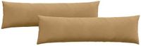 vidaXL - Zitkussens - 2 stuks - Bruin - 145 x 40 cm - Corduroy stof