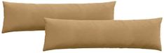 vidaXL - Zitkussens - 2 stuks - Bruin - 145 x 40 cm - Corduroy stof