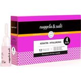 Nuggela & Sulé Soin Capillaire Kératine Hyaluronique Ampoules 4 Unités