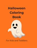 Spooky & Cute Halloween Coloring Book for Kids