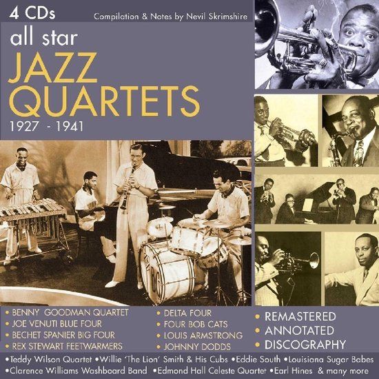 All Various Artists - All Star Jazz Quartets 1927-1941 (4 CD)
