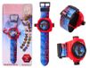 LeanToys Montre électronique avec projecteur de dinosaures, 24 diapositives