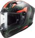LS2 FF805 Thunder Chase casque intégral, vert/noir/orange, taille 2XL (63/64)