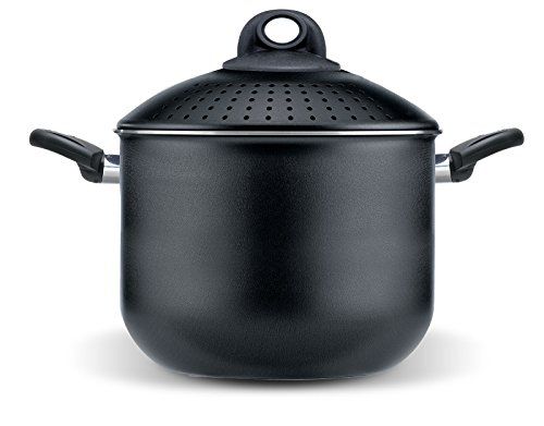 Pensofal Serie Biostone Pot Pastasì 7 Litri - 24 cm Zwart