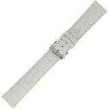 Morellato PMX017BOLLE IG Horlogebandje - Leer - Wit - 16 mm