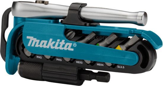 Makita P-79142 Bitset 12-delig met ratel