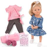 Poupée de yoga mobile Lotta, 36 cm, 13 pièces, convient aux enfants à partir de 3 ans