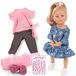 Poupée de yoga mobile Lotta, 36 cm, 13 pièces, convient aux enfants à partir de 3 ans