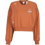 Levis Sweaters GRAPHIC CROP PRISM CREW