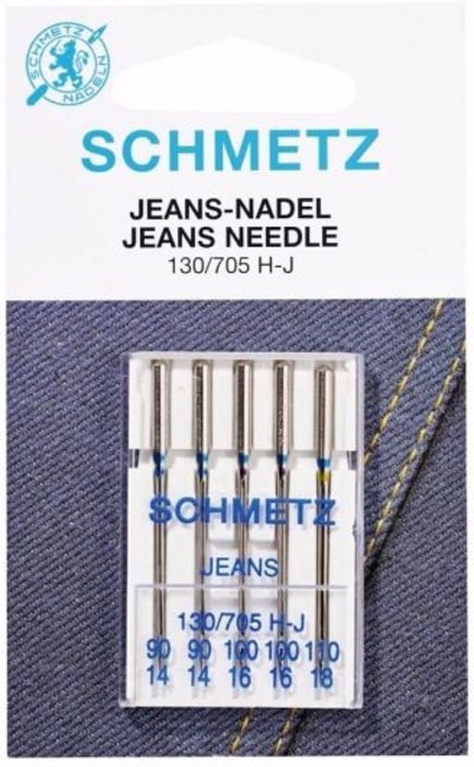 Schmetz Naaimachinenaalden Jeans naalden 130/705 H-J 90-100-110