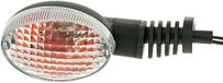 Knipperlicht SPO moto scooter Knipperlicht Derbi Senda / Derbi GPR 50 / Yamaha TZR 50 Rechtsvoor / Linksachter [Helder glas]
