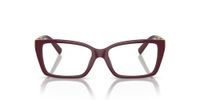Tiffany & Co. Tf 2239u Lunettes de vue femme rouge carrées 52mm