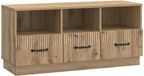 vidaXL Meuble TV 102 x 34,5 x 47 cm Chêne artisanal Bois traité