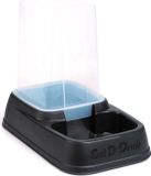 Beeztees Distributeur d'eau et de nourriture Anthracite Plastique 3,70 l Chien 33,5x20x27 cm
