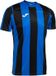 Joma Inter Classic Jersey XXXL Koninklijk Blauw/Zwart Polyester Korte Mouw Gestreept Voetbal Mannen Volwassenen Lente/Zomer 2023