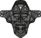 All Mountain Style AMS Mud Guard Maori Zwart/Licht Grijs