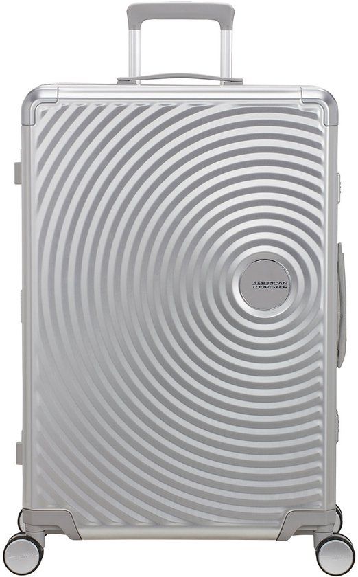 American Tourister Soundbox Alu Spinner 77/28 TSA silver
