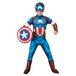 Rubies Captain America Deluxe kostuum voor jongens en meisjes