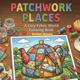 Patchwork Places: A Cozy Fabric World Coloring Book