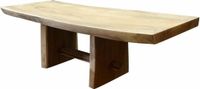 AVH-Outdoor Tuinmeubelen Boomstamtafel kopzit 300x100x77,5 cm bruin/terre